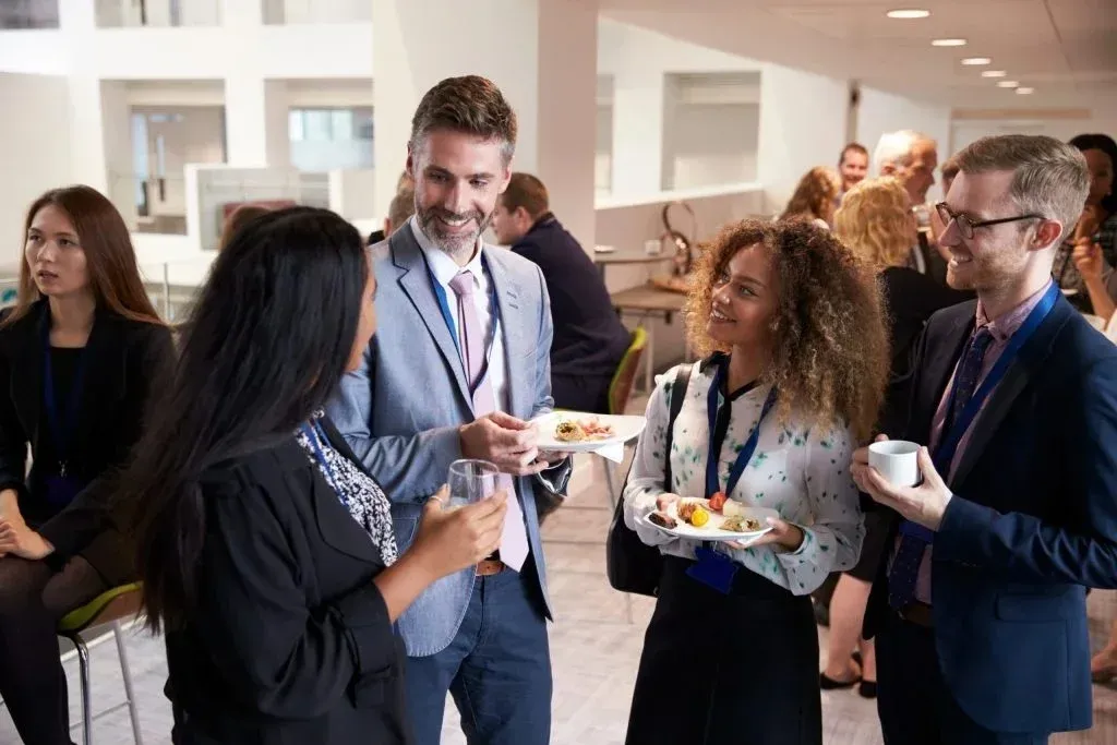 Canva Delegates Networking durin